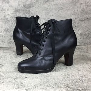 Black Victorian Ankle Boots
